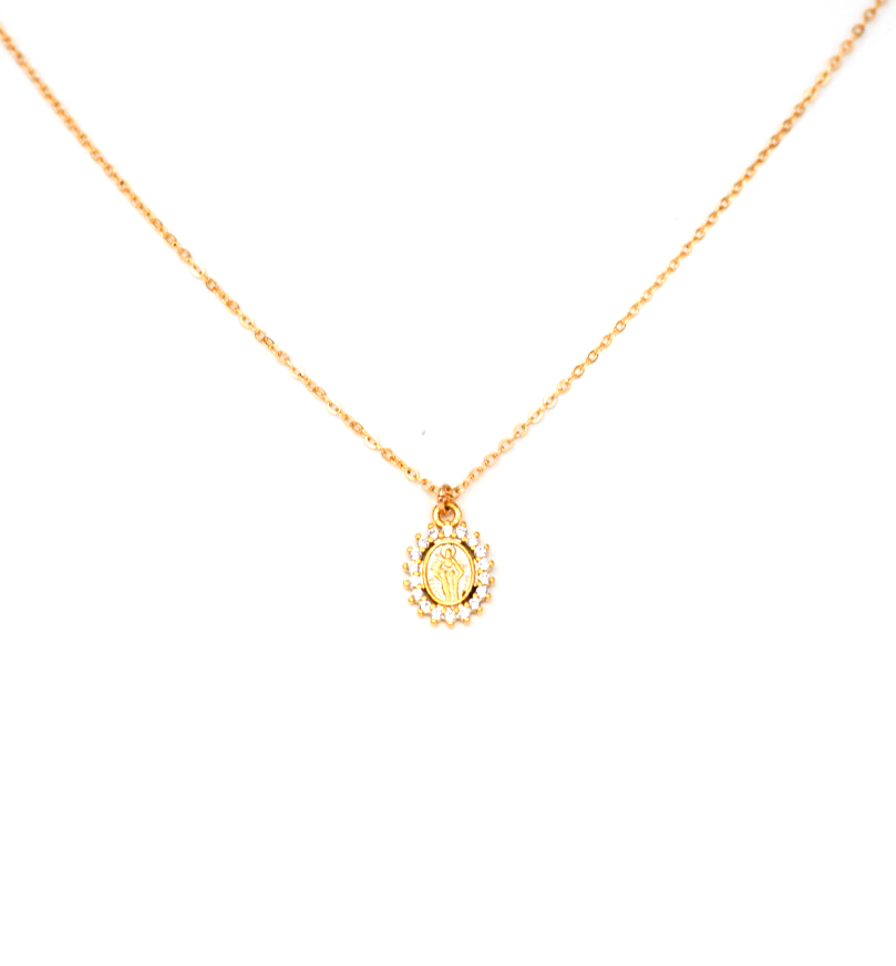 Mary Coin Necklace